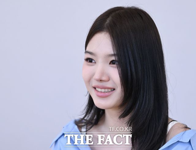 배우 유지안은 과거 SBS 금토드라마 '김부장' 오디션을 위해 탈색을 진행했다. /이새롬 기자