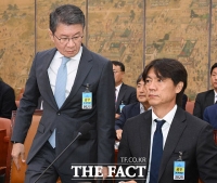 대한축구협회 청문회 출석한 정몽규-홍명보 [포토]