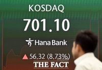  코스닥도 700선 회복 [포토]