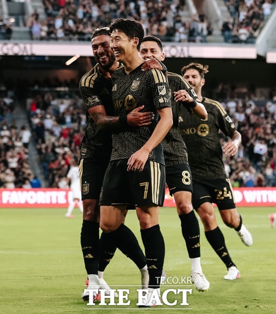 '월드컵 악몽'을 떨쳐낸 LAFC의 손흥민이 5경기 연속골로 예전의 폼을 되찾고 있다./LAFC