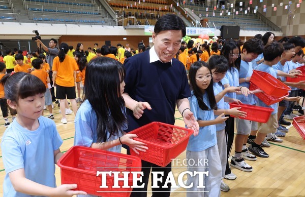 제4회 동구지역아동센터 명랑운동회가 지난달 31일 한밭체육관에서 개최됐다. /대전시 동구