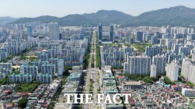 안양 평촌신도시 전경. /안양시