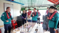  태안군, 해수 고수온 선제 대응···천수만 양식장 현장 점검