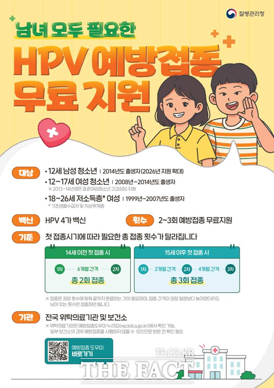 HPV예방접종 안내 /전남광주시