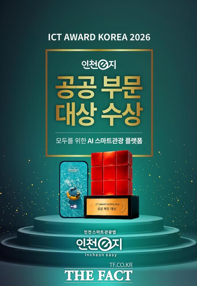 '인천e지' 공공·의료 부문 대상 수상 이미지. /인천시