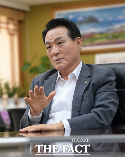 백성현 논산시장. /김형중 기자