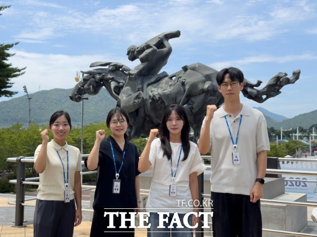 한국마사회 영남지역본부 신입사원들. /렛츠런파크 부산경남