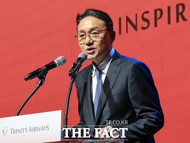 이상윤 트리니티항공 대표이사. /공항사진기자단