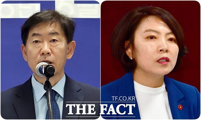 전남광주통합특별시 정무부시장에 내정된 백승주(왼쪽) 씨와 윤난실 씨 /뉴시스