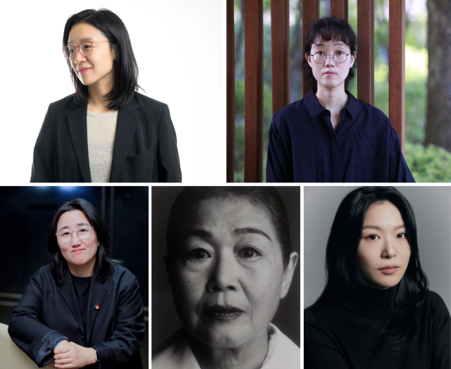 윤가은 감독과 서자연 작가, 배우 장선 변중희, 하명미 감독(왼쪽 위부터 시계방향)이 '벡델데이 2026'의 영화 부문 벡델리안으로 선정됐다. /벡델데이 2026