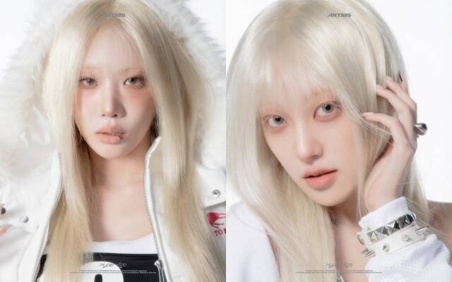 아르테미스 김립(왼쪽)과 최리는 비주얼과 세계관 등에서는 그룹 특유의 콘셉추얼한 특징을 유지하기 위해 노력했다고 전했다./모드하우스