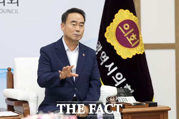 조성칠 대전시의회 의장. /대전시의회