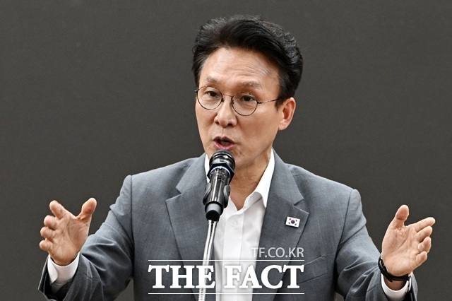 8일 민주당 선거관리위원회에 따르면 제주·인천 순회 경선 결과 김민석 후보가 후보가 1위를 기록했다. /남용희 기자