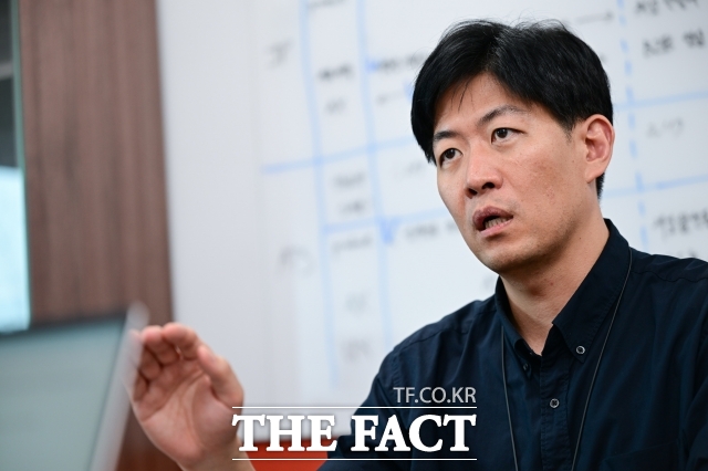 이준 웍스피어 사업운영부문 전무는 채용 과정에서도 AI 활용이 빠르게 확산하면서 구직자는 AI로 자기소개서와 이력서를 작성하고, 기업은 AI로 지원자를 평가하는 이른바 'AI 대 AI 채용' 시대가 열리고 있다고 진단했다. /남윤호 기자
