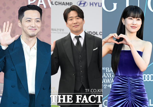 배우 변요한 안재홍 하윤경(왼쪽부터)이 호흡을 맞춘 '손 없는 날'이 크랭크업했다. /더팩트 DB