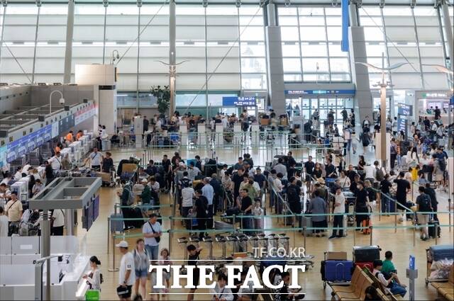 인천국제공항 여객터미널. /인천공항공사