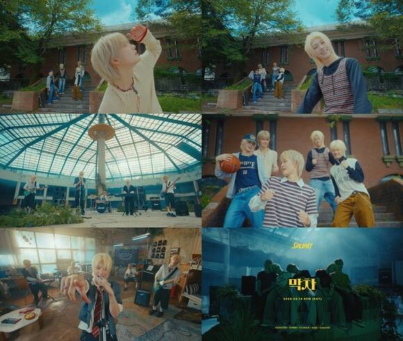 밴드 에스플릿이 데뷔앨범 'SPLAY : CHAPTER 01' 타이틀곡 '막차'의 두 번째 뮤직비디오 티저 영상을 공개했다./LM엔터테인먼트 카카오엔터테인먼트
