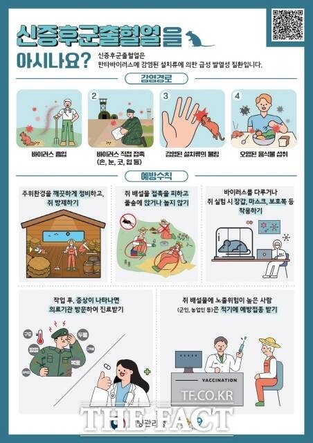 신증후군출혈열 안내 포스터. /공주시