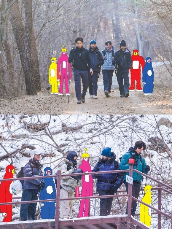 카더가든 도운 이채민 타잔이 '대체 등산을 왜 하는 건데?'에 대한 답을 찾을 수 있을지, 나영석 사단은 등산도 예능이 될 수 있다는 것을 증명할 수 있을지 기대가 모인다. /넷플릭스