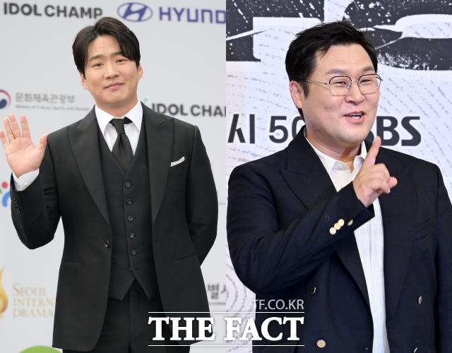 배우 안재홍(왼쪽)과 윤경호가 뭉친 '강시: 공포의 워크샵'이 지난 9일 크랭크인했다. /더팩트 DB
