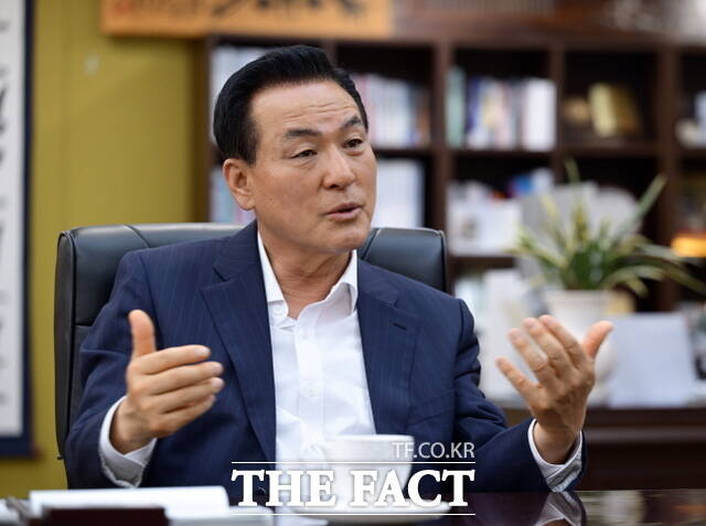백성현 논산시장. /김형중 기자