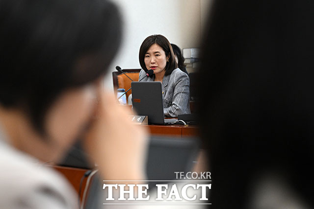 기후특위 야당 간사인 김소희 국민의힘 의원이 발언하고 있다.