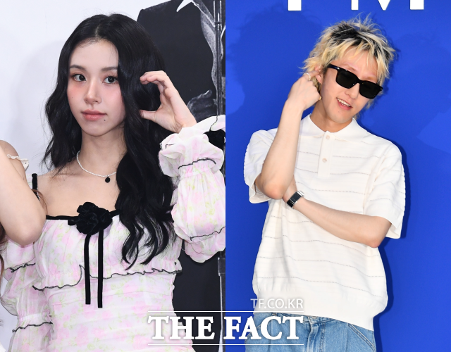 트와이스 채영(왼쪽)과 자이언티가 공개 연애 2년 만에 결별설이 나온 가운데 양측은 