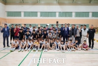  김기재 당진시장, 당진시청 배드민턴단 합동훈련 현장 방문