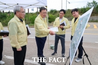  김기재 당진시장, 건설도시국 소관 주요 사업 현장 방문