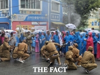  전남광주시 고려인마을, 광복 81주년 봉오동전투 재현행사 열려