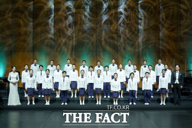 전남광주시 시립소년소녀합창단. /전남광주시