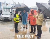  변광용 거제시장, 기록적 폭우에 