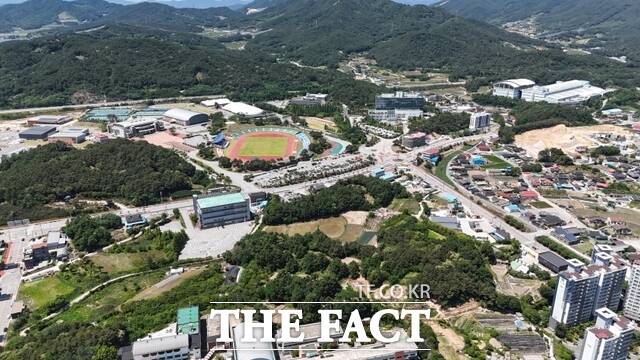 남원시 월락동 공공의대 부지 전경. /남원시
