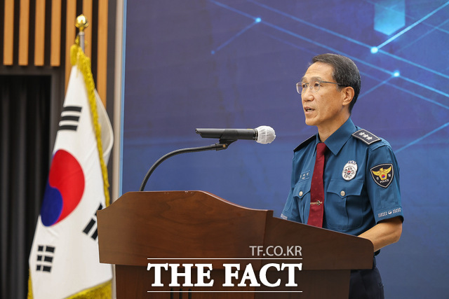 유재성 경찰청장 직무대행은 19일 서울 서대문구 청사에서 열린 정례 기자간담회에서 