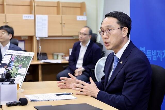 문성요 새만금개발청장은 20일 
