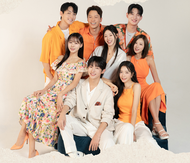 아크378스튜디오 새 연애 리얼리티 숏폼 드라마 '아듀 솔로'는 남녀 8명이 연애 서바이벌 게임에 참가하는 모습을 그린다. /아크378스튜디오