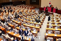  [속보] 국회, '패스트트랙 90일 단축' 국회법 개정안 의결