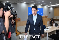  입장발표 마친 오세훈 서울시장 [포토]