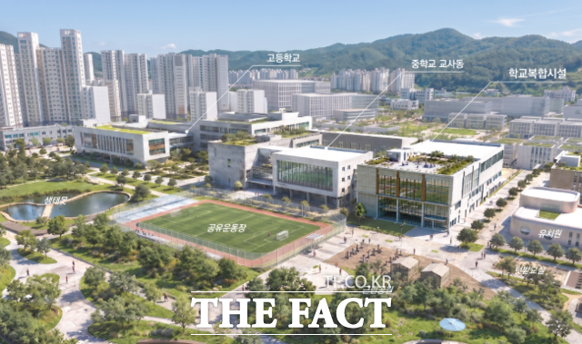 하남교산지구 어울림(林) 캠퍼스 조감도. /GH