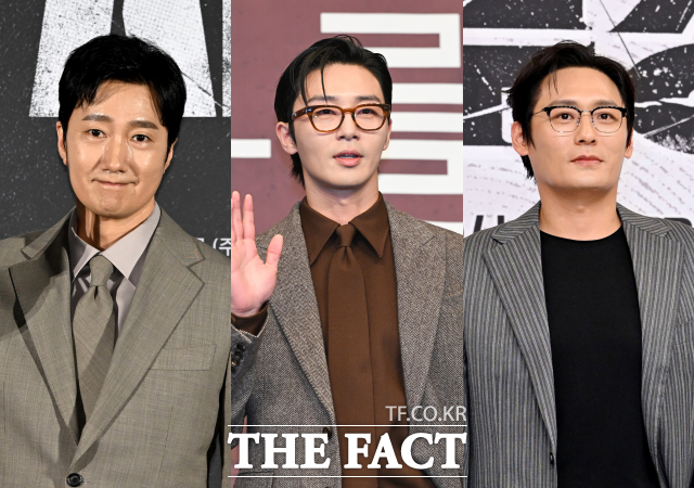 배우 박해일 박서준 최대훈(왼쪽부터)이 이준익 감독의 신작 '반딧불이'에 출연한다. /더팩트 DB