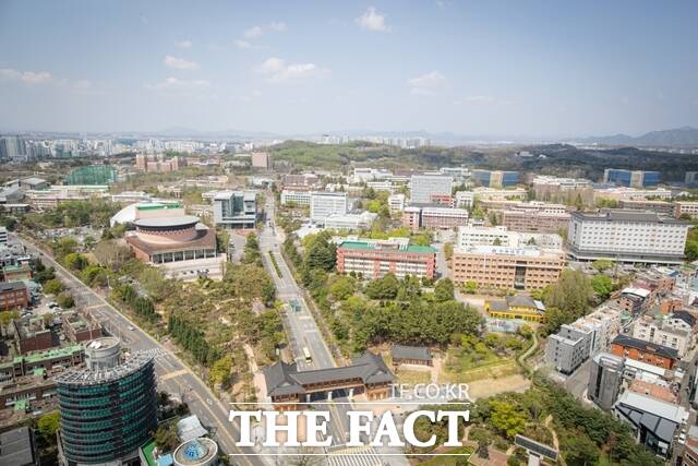 전북대학교 전주캠퍼스 전경. /전북대