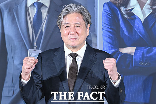 배우 최민식과 김도영 감독, 배우 한소희(왼쪽부터).