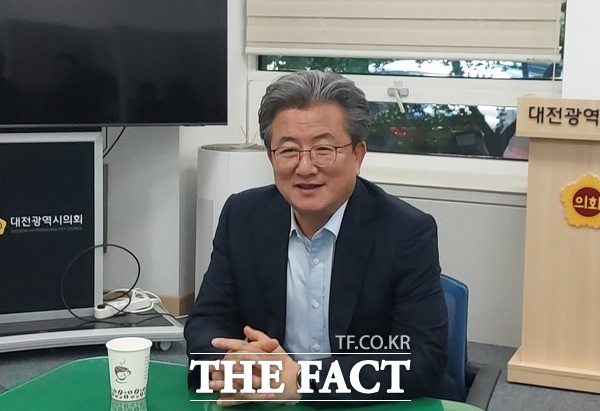 정용래 대전시 유성구청장. /정예준 기자