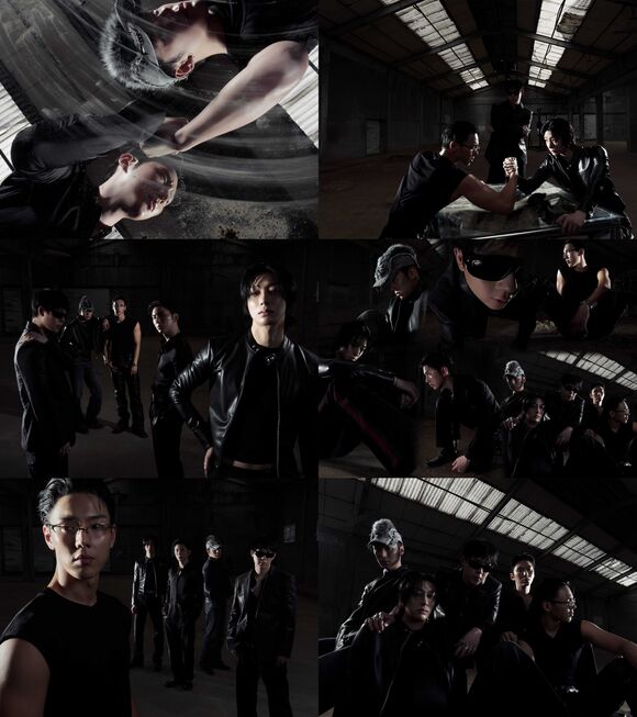 그룹 몬스타엑스가 새 앨범 'The Phase'의 'HYPER' 버전 콘셉트 포토를 게재했다./스타쉽엔터테인먼트