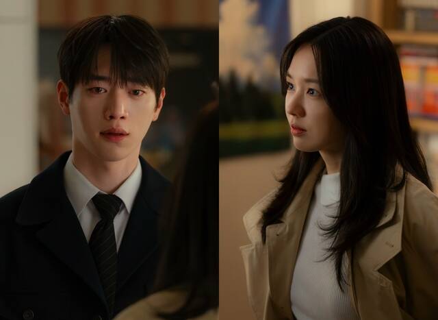 KBS2 새 토일 미니시리즈 '너 말고 다른 연애'가 주연 배우 서강준(왼쪽)과 안은진의 모습이 담긴 스틸을 공개했다. /KBS2