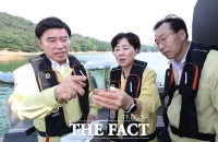  대전시 동구, 대청호 녹조 대응 '총력'…추동 수역 현장점검