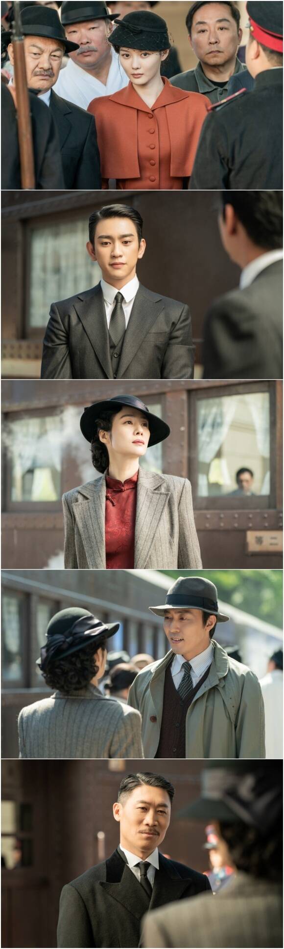 배우 김유정 김현주 박진영 등이 출연하는 tvN 새 토일드라마 '100일의 거짓말'이 경성을 배경으로 한 스틸을 공개하며 첫 방송을 향한 기대감을 높였다. /tvN