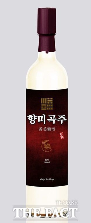 농림축산식품부 주최 '2026 대한민국 우리술 품평회'에서 고도탁주 부문 우수상을 수상한 민주술도가의 '향미곡주'. /포천시