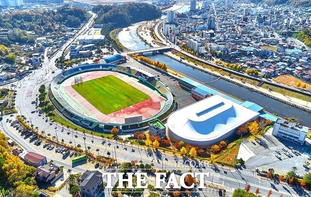예천 스타디움 전경. /예천군