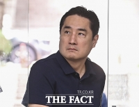  '조국 장남 명예훼손 혐의' 강용석 전 변호사 법정 출석 [포토]